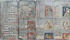 Dresden Codex Venus table Maya manuscript